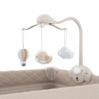 Pătuț pliabil Kinderkraft Leody UP Biege (KCLEODUPBEG00AC) imaginea #8 — magazin online Desire.md