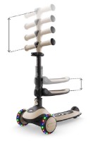 Trotinetă KinderKraft Halley Stone 2 Stone White (KRHALL02WHT0000) imaginea #9 — magazin online Desire.md