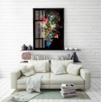 Pictură ArtShop Abstract Bouquet of Flowers 60x90cm (PA56)