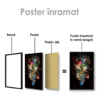 Pictură ArtShop Abstract Bouquet of Flowers 60x90cm (PA56-LL) imaginea #2 — magazin online Desire.md