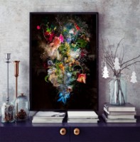 Pictură ArtShop Abstract Bouquet of Flowers 50x75cm (PA56-M-PL)