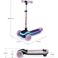Trotinetă KinderKraft Raket Pink (KRRAKE00PNK0000) imaginea #9 — magazin online Desire.md