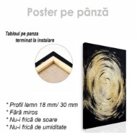 Pictură ArtShop Abstract Gold Circle 60x90cm (PA98-P-L) imaginea #2 — magazin online Desire.md