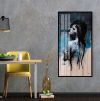 Картина ArtShop Abstract Painting of A Young Girl 50x150cm (PA58)
