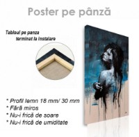 Pictură ArtShop Abstract Painting of A Young Girl 50x150cm (PA58-P-L) imaginea #2 — magazin online Desire.md