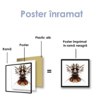 Pictură ArtShop Abstraction On A White Background 100x100cm (PA154-LL) imaginea #2 — magazin online Desire.md