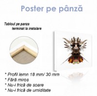 Pictură ArtShop Abstraction On A White Background 100x100cm (PA154-PL) imaginea #2 — magazin online Desire.md