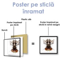 Pictură ArtShop Abstraction On A White Background 80x80cm (PA154-M) imaginea #2 — magazin online Desire.md