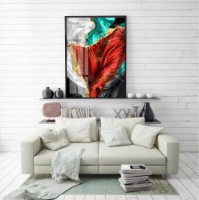 Pictură ArtShop Bright Abstraction On Silk 40x60cm (PA51-L)