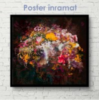 Pictură ArtShop Bright Abstraction 40x40cm (PA150-XL-L) imaginea #3 — magazin online Desire.md