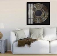 Pictură ArtShop Circle With Gold Elements 40x40cm (PA63-XL)