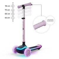 Trotinetă KinderKraft Raket UP Pink (KRRAUP00PNK0000) imaginea #4 — magazin online Desire.md
