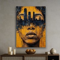 Pictură ArtShop City in Abstract Style 50x75cm (PA371-M-PL)