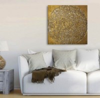 Pictură ArtShop Cracks 80x80cm (PA64-M-PL)