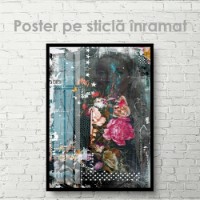 Pictură ArtShop Flower and Butterfly 40x60cm (PA54-L) imaginea #3 — magazin online Desire.md