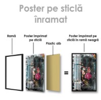 Pictură ArtShop Flower and Butterfly 50x75cm (PA54-M) imaginea #2 — magazin online Desire.md