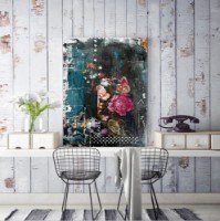 Pictură ArtShop Flower and Butterfly 40x60cm (PA54-L-PL)