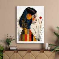 Pictură ArtShop Girl in National Style 60x90cm (PA377-P-L)