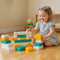 Set de construcție Dolu Giant Bricks XXL 48pcs (2644) imaginea #2 — magazin online Desire.md