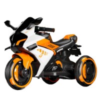 Mașinuța electrica Caider CFDesign White/Black/Orange (52962) 