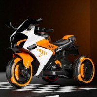 Mașinuța electrica Caider CFDesign White/Black/Orange (52962)  imaginea #2 — magazin online Desire.md