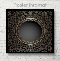 Pictură ArtShop Gold Pattern 60x60cm (PA90-L-L) imaginea #3 — magazin online Desire.md