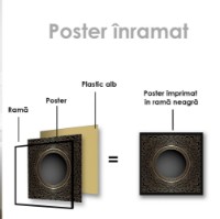 Pictură ArtShop Gold Pattern 60x60cm (PA90-L-L) imaginea #2 — magazin online Desire.md
