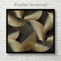 Pictură ArtShop Gold Elements 100x100cm (PA62-LL) imaginea #3 — magazin online Desire.md