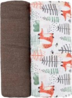 Pelinci Petite&Mars Misty Forest Fox 2pcs 120x120cm (417366) imaginea #2 — magazin online Desire.md
