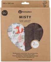 Pelinci Petite&Mars Misty Forest Fox 2pcs 120x120cm (417366) imaginea #5 — magazin online Desire.md