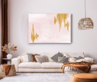 Pictură ArtShop Golden Streaks 90x60cm (PA210-L-P)