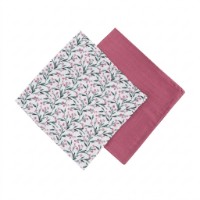 Pelinci Petite&Mars Misty Pink Meadow 2pcs 120x120cm (417364)