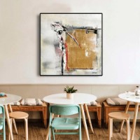 Pictură ArtShop Golden Square 80x80cm (PA212-M-L)