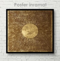 Pictură ArtShop Golden Sun 40x40cm (PA67-XL-L) imaginea #3 — magazin online Desire.md