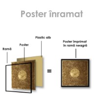 Pictură ArtShop Golden Sun 40x40cm (PA67-XL-L) imaginea #2 — magazin online Desire.md