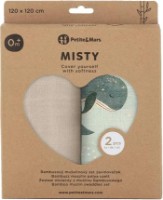 Pelinci Petite&Mars Misty Whale Song 2pcs 120x120cm (417368) imaginea #4 — magazin online Desire.md