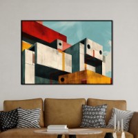 Pictură ArtShop Minimalist Infrastructure 90x60cm (PA406-LL)