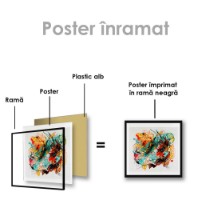 Pictură ArtShop Multicolored Abstraction 60x60cm (PA93-L-L) imaginea #2 — magazin online Desire.md