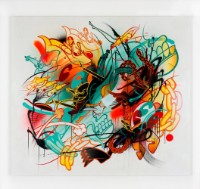 Pictură ArtShop Multicolored Abstraction 40x40cm (PA93-XL-PL) imaginea #3 — magazin online Desire.md
