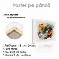Pictură ArtShop Multicolored Abstraction 60x60cm (PA93-L-PL) imaginea #2 — magazin online Desire.md