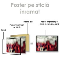 Pictură ArtShop Red City 60x40cm (PA125-L) imaginea #2 — magazin online Desire.md