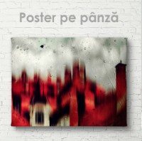 Pictură ArtShop Red City 90x60cm (PA125-P-L) imaginea #3 — magazin online Desire.md