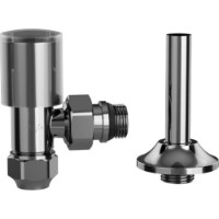 Robinet coltar radiator cu teava racordare ASG 50104