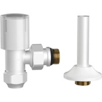 Robinet coltar radiator cu teava racordare ASG 50106