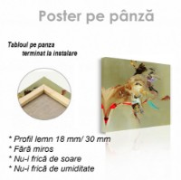 Pictură ArtShop Wise Look 100x100cm (PA61-PL) imaginea #2 — magazin online Desire.md