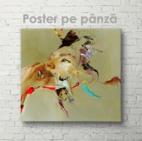 Pictură ArtShop Wise Look 40x40cm (PA61-XL-PL) imaginea #4 — magazin online Desire.md