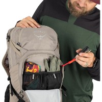 Rucsac Osprey Raptor 14L Pediment Grey imaginea #8 — magazin online Desire.md
