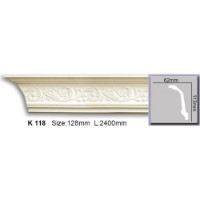 Сornisa tavan Harmony K118 113x62x2400 imaginea #2 — magazin online Desire.md