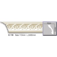 Сornisa tavan Harmony K119 100x54x2400 imaginea #2 — magazin online Desire.md