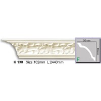 Сornisa tavan Harmony K138 95x95x2400 imaginea #2 — magazin online Desire.md